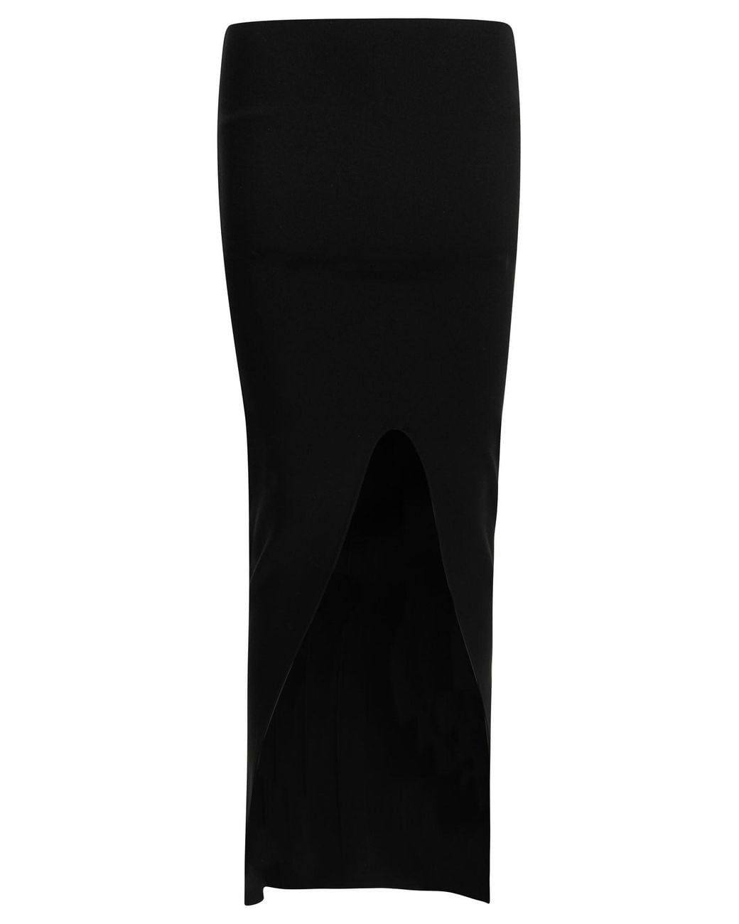 Rick Owens Black "Ankle" Long Skirt