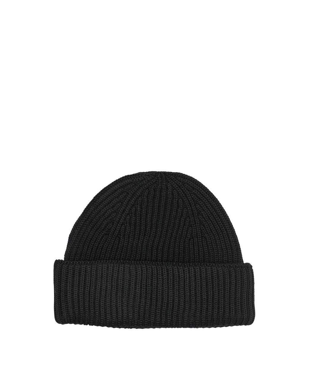 Maison Kitsuné Black Fox Head Beanie