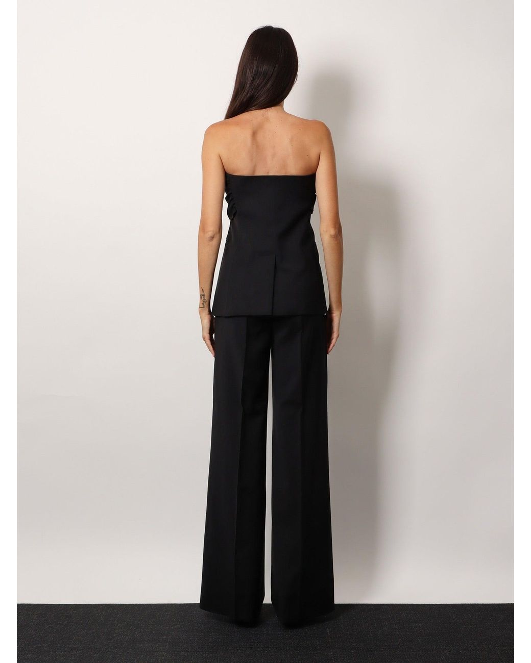 Max Mara Black T-Shirts And Polos Lana Vergine