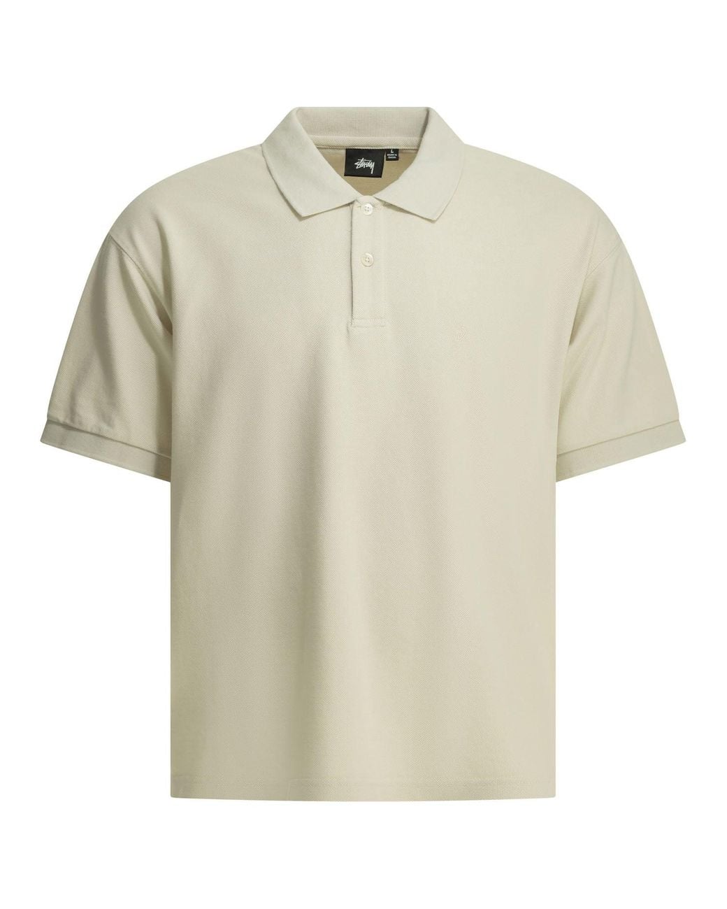 Stussy White Polo Shirt Off for men
