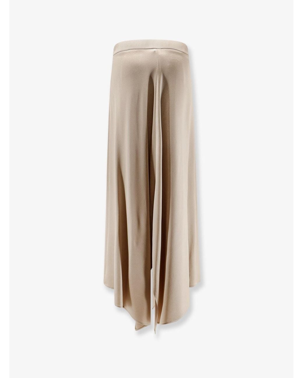Alysi Natural Satin Skirt