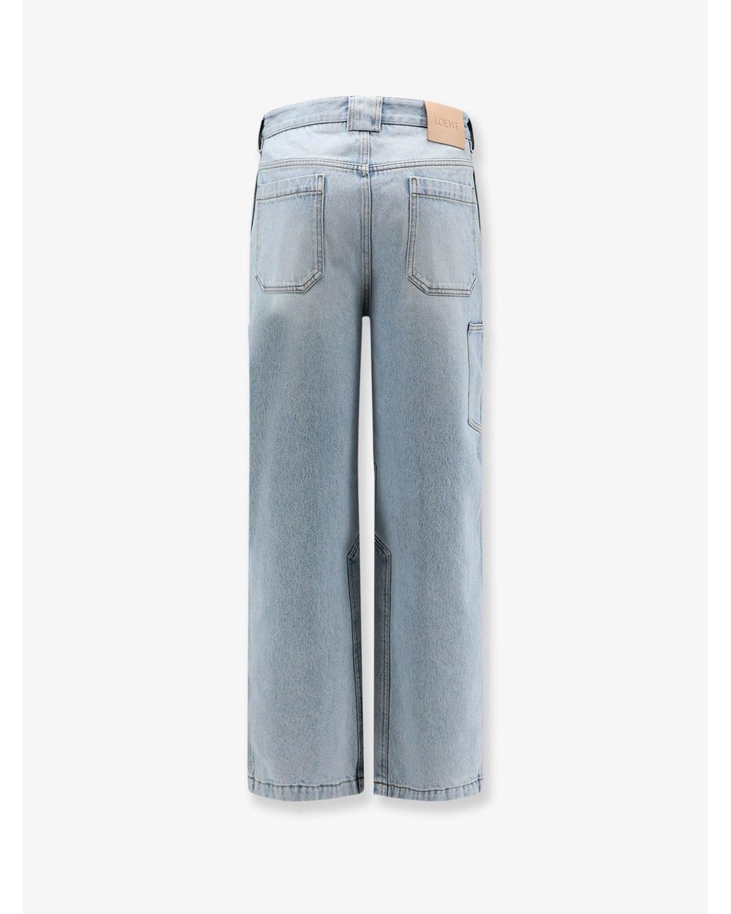 Loewe Blue Paula's Ibiza Cotton Jeans for men