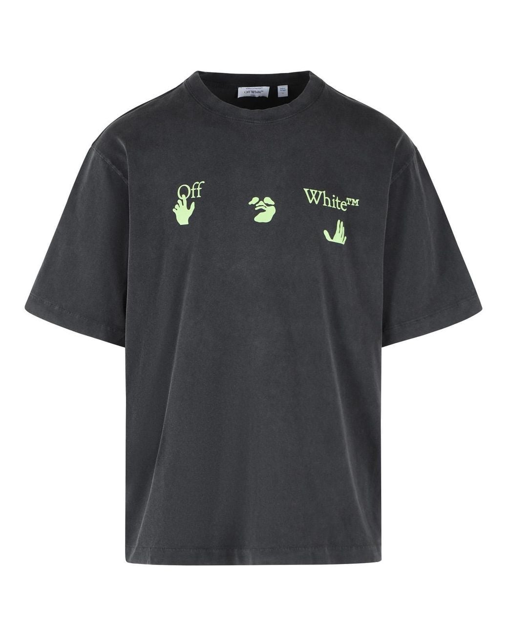 Off-White c/o Virgil Abloh Black 'Bacco Arrow' Cotton T-Shirt for men
