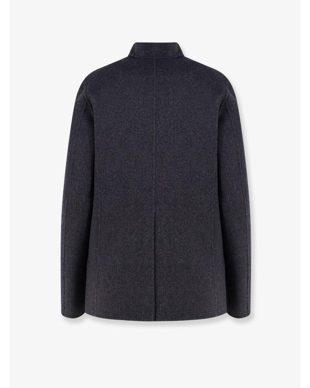 Aspesi Blue Unlined Wool Jacket