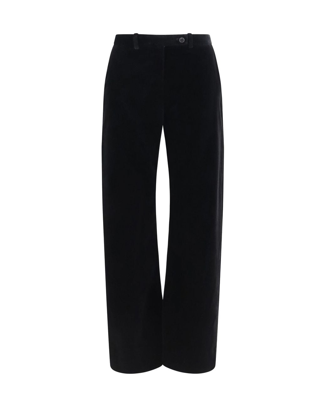 Khaite Black Hunter Velvet Pants