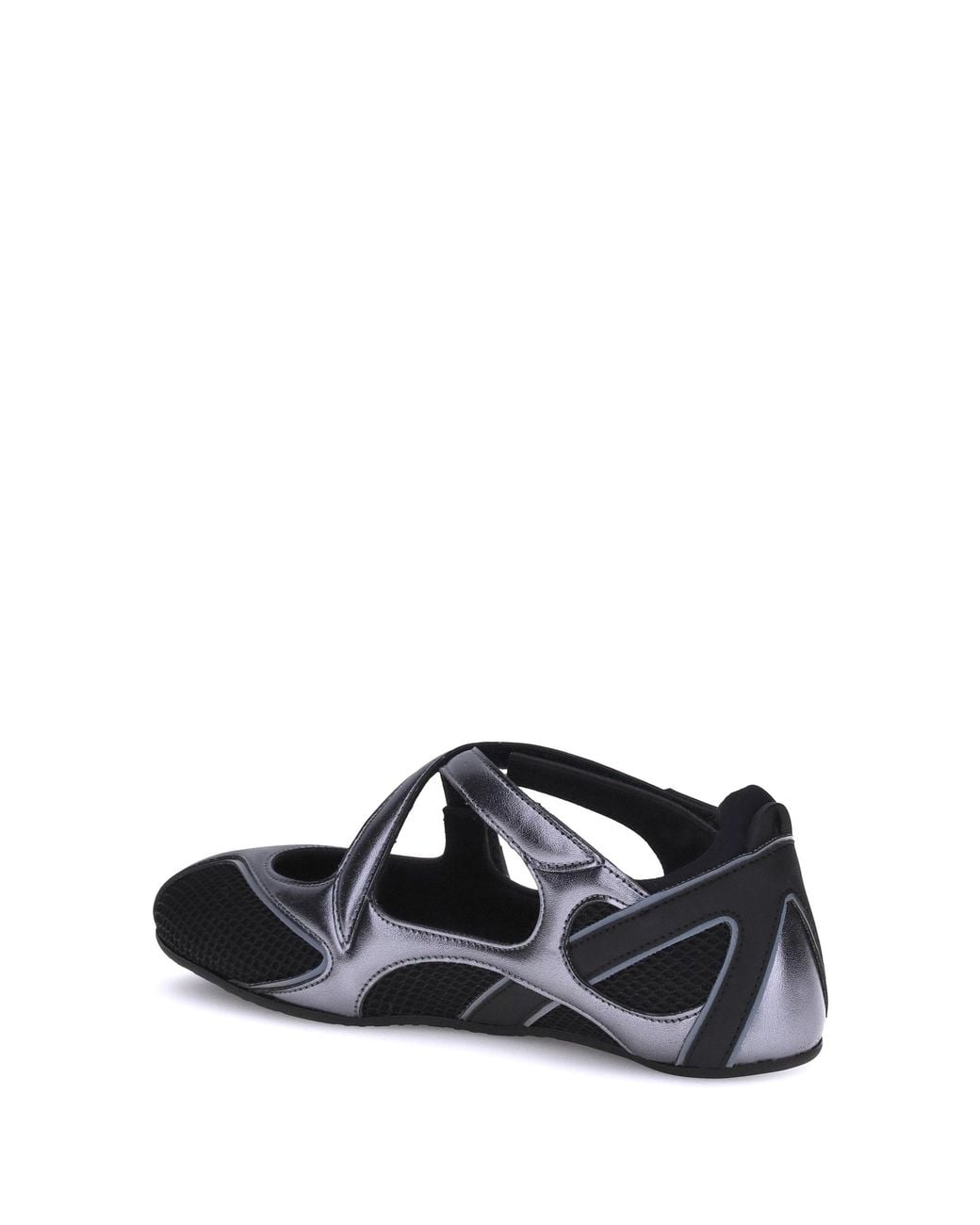 The Attico White Ballerinas