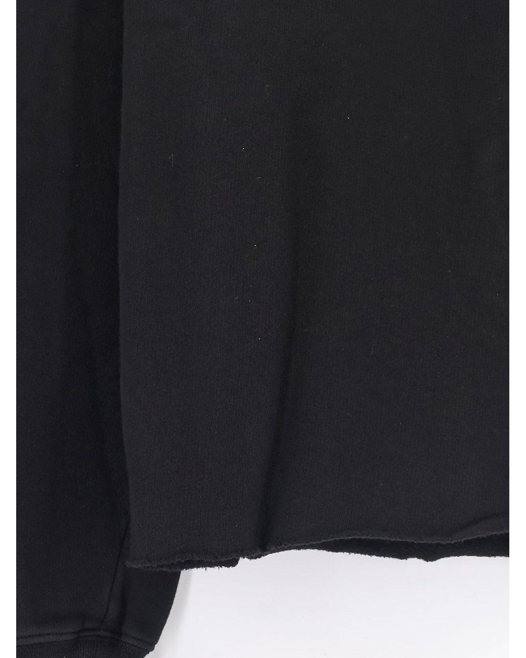 Rick Owens Blue Headon Cotton Sweater for men
