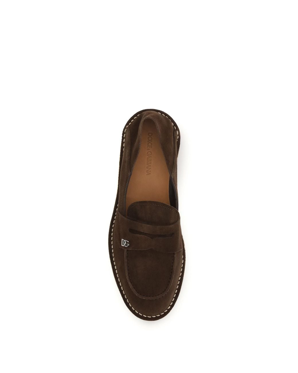 Dolce & Gabbana Multicolor Suede Loafers for men