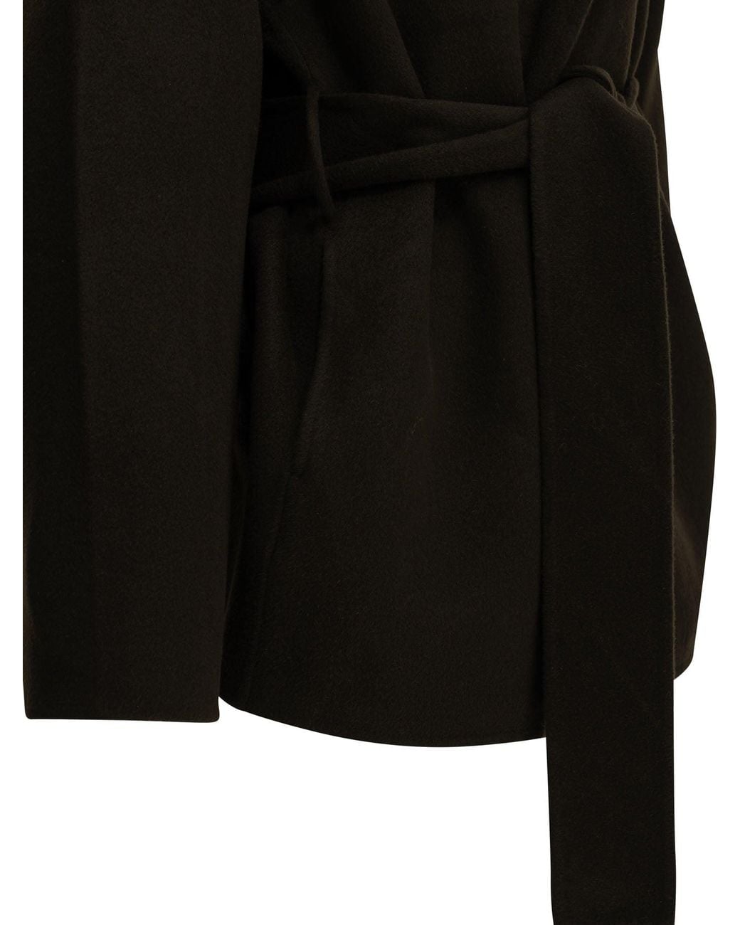Almada Label Black Noorie Short Coat
