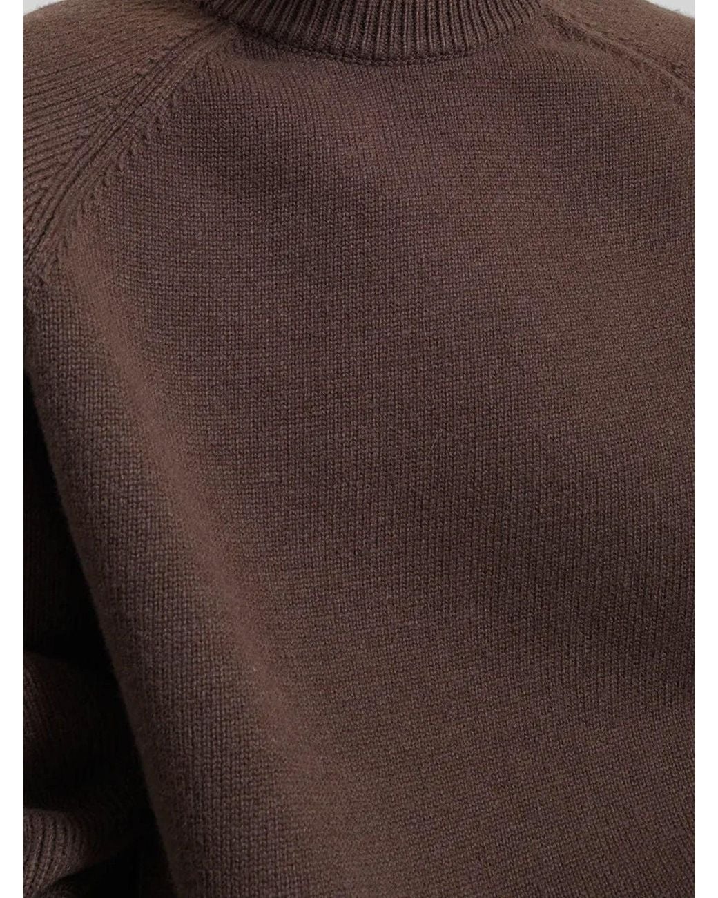 Frankie Shop Black Lina Wool Blend Sweater