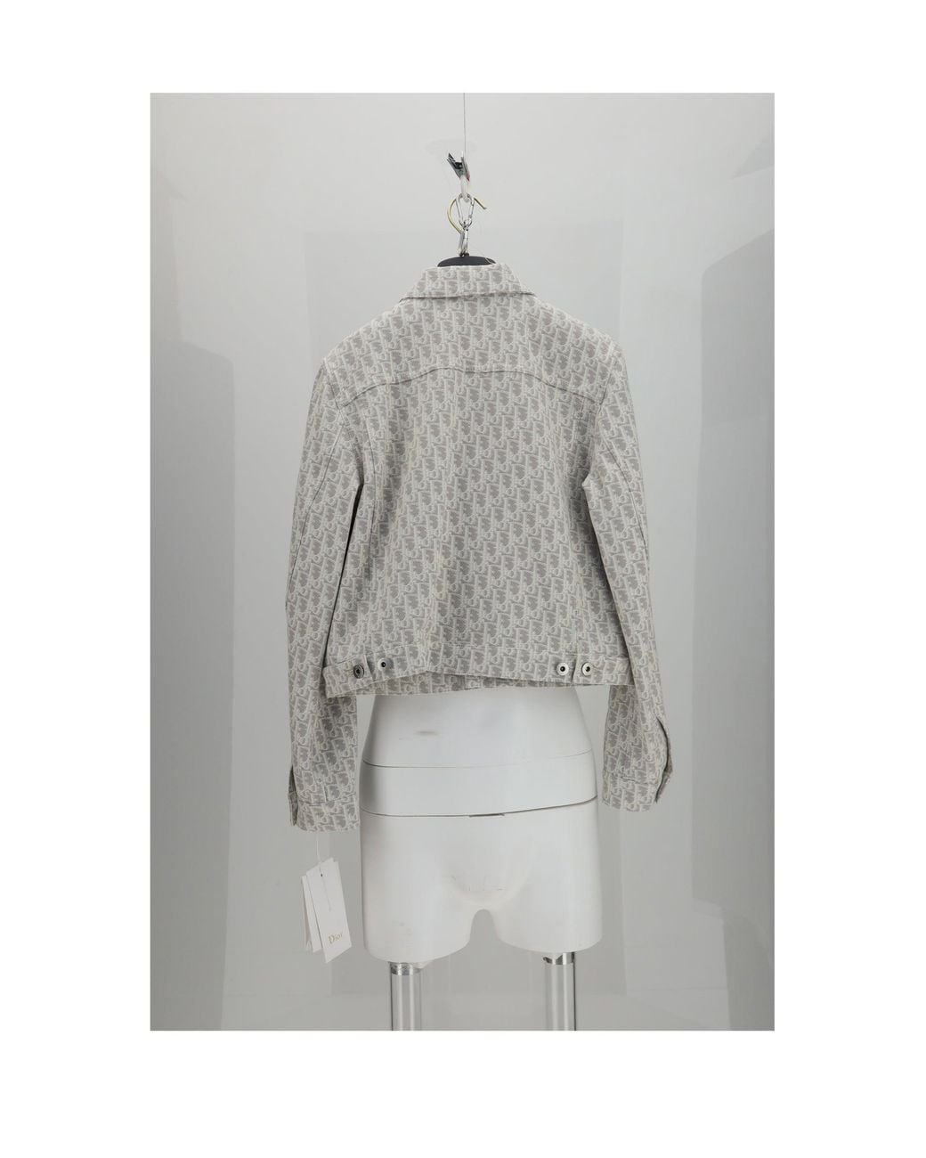 Dior Gray Dior Denim Jacket