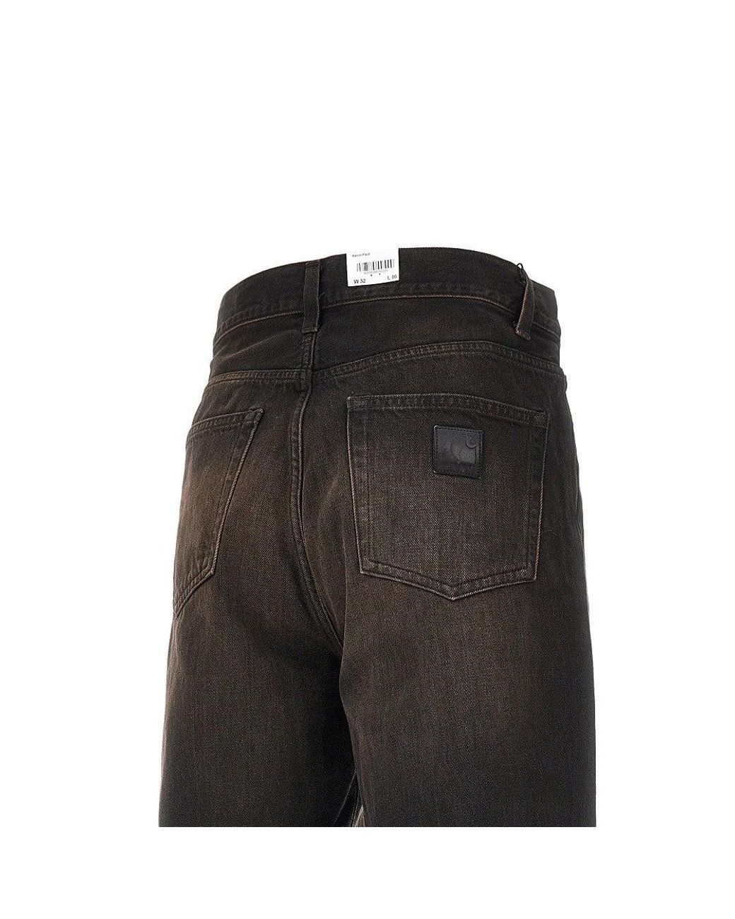 Carhartt Black 'Aaron' Jeans for men