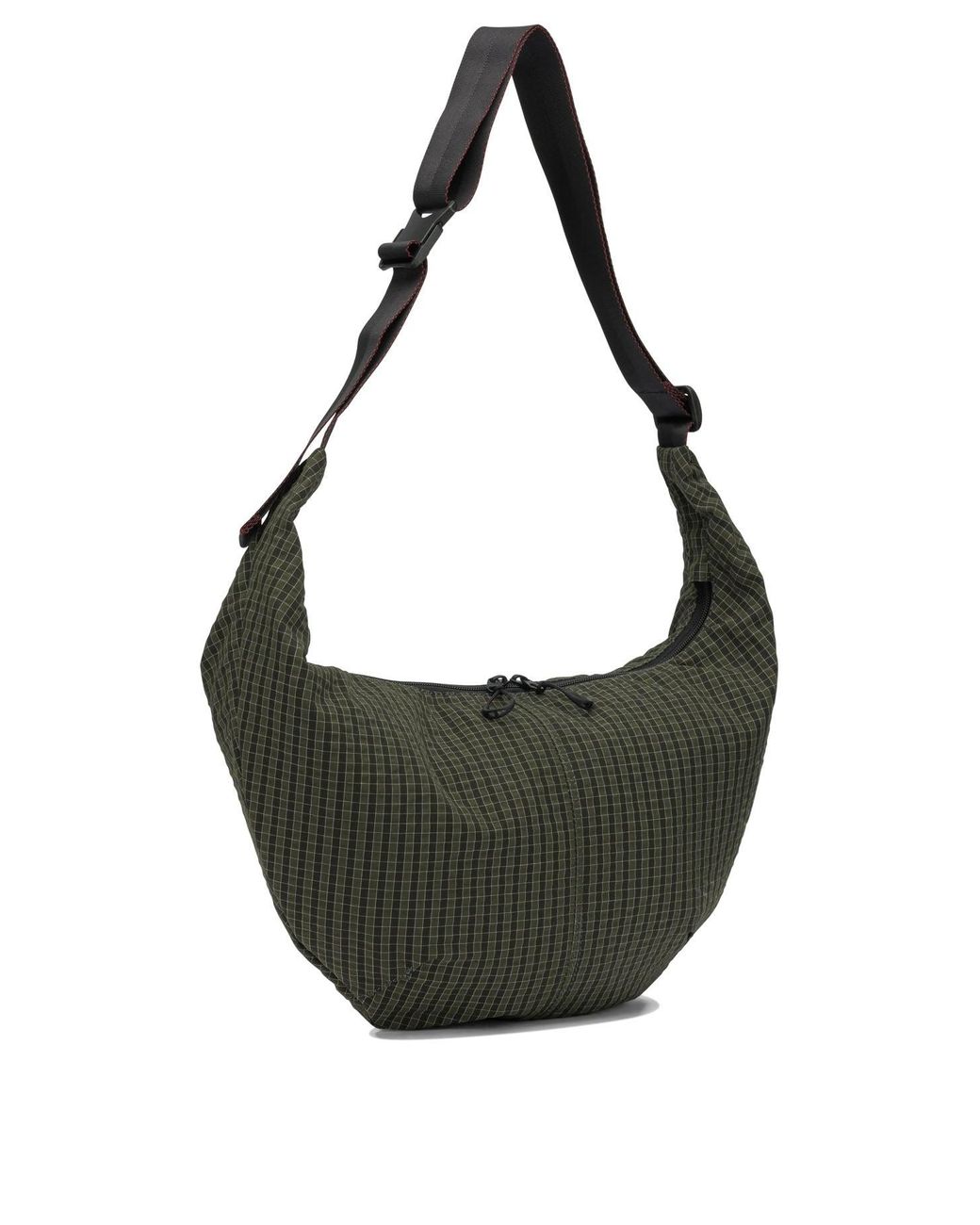 Comme des Garçons Metallic Comme Des Garçons Homme Plus "Grid Check" Large Shoulder Bag for men