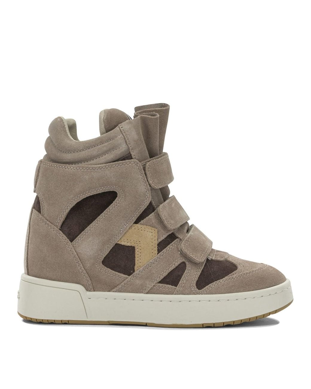 Isabel Marant Brown "Im3" High Top Sneakers