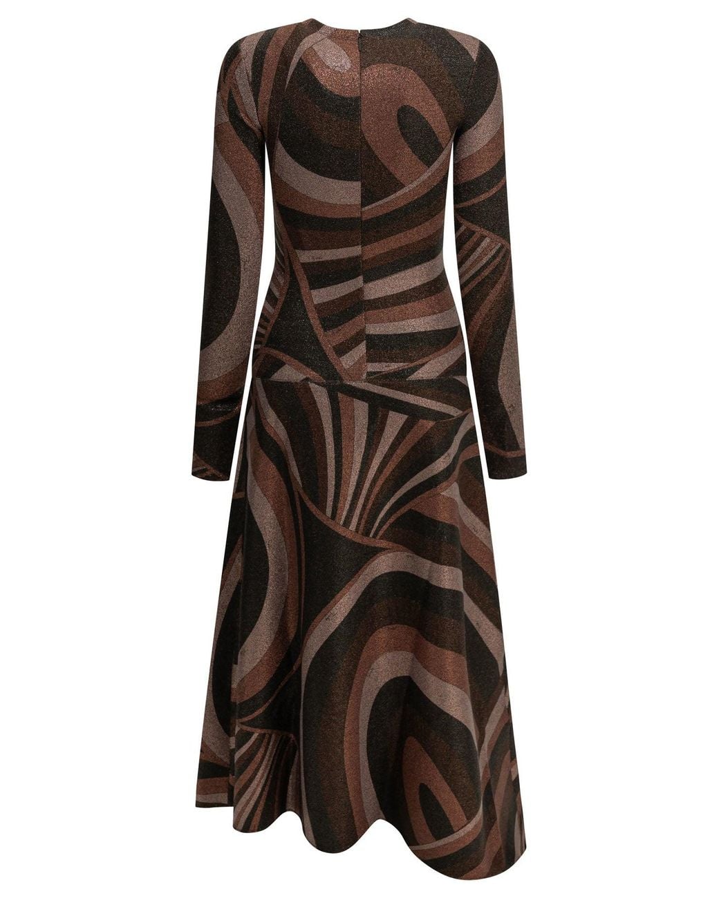Emilio Pucci Black "Iride" Long Dress