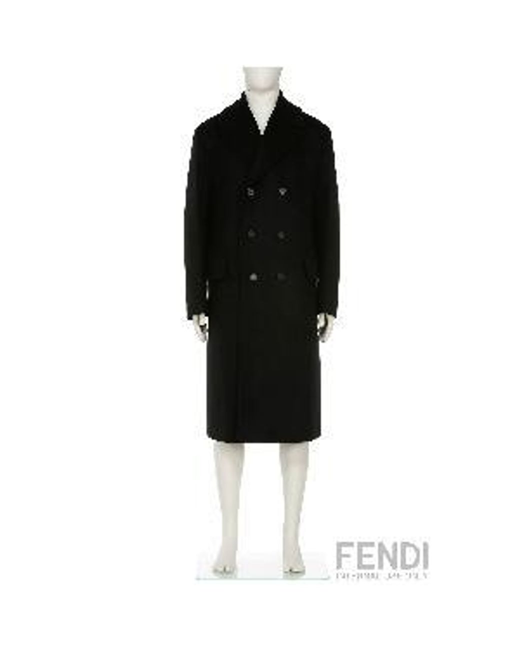 Fendi Black Wool Angora Jacket for men