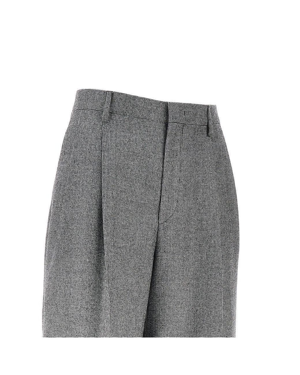 Tagliatore Gray Super 110's Wool Pants