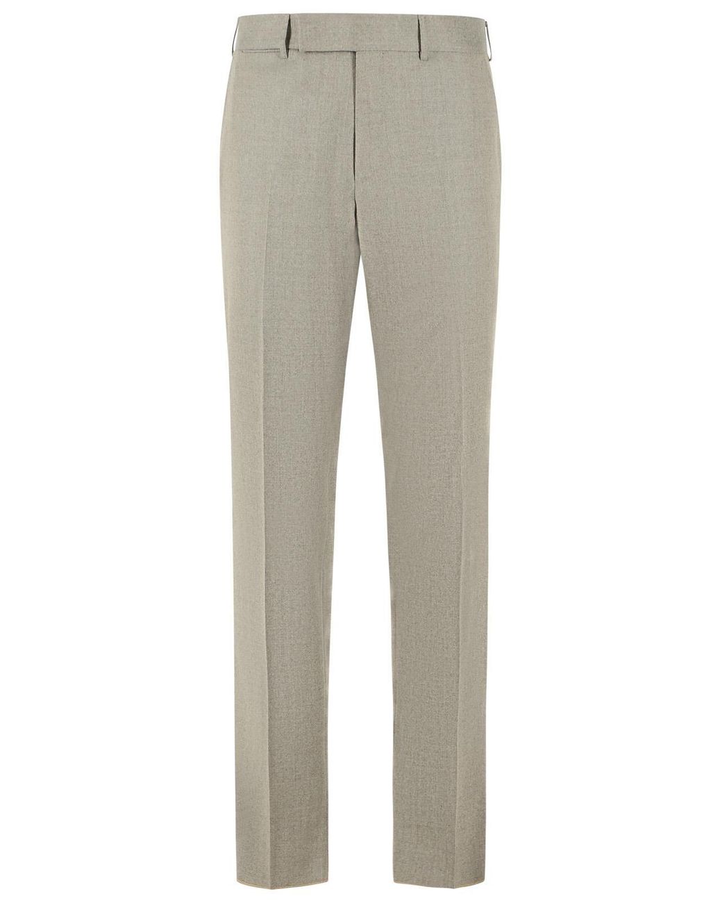 Zegna Gray Wool Trousers for men