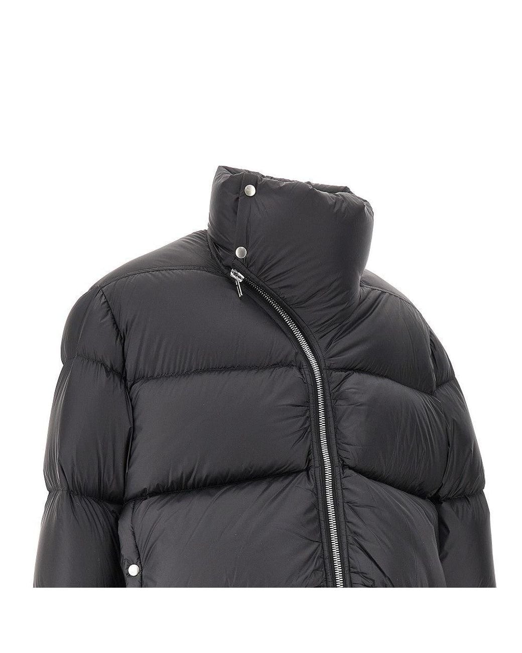 Rick Owens Black 'Turtle' Down Jacket for men