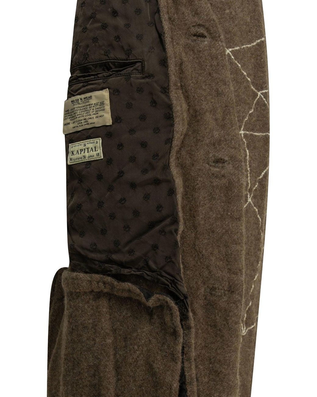 Kapital Green Kountry Dream Catch Short Coat for men