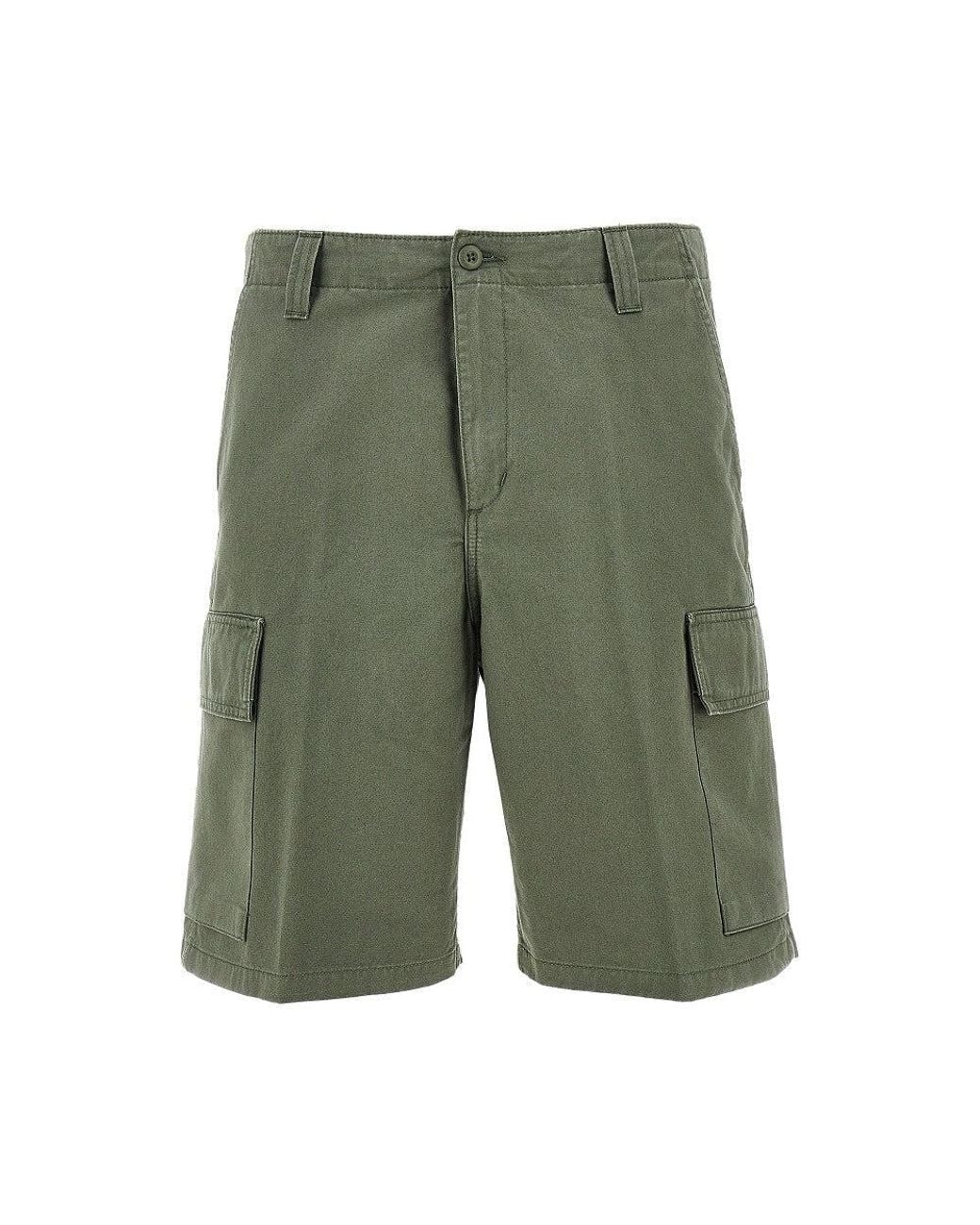 Carhartt Green 'Kade' Cargo Shorts for men