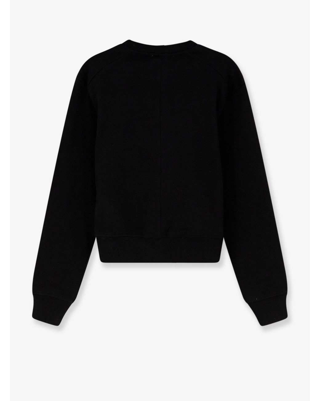 Entire studios Black Pod Crew Cotton Sweatshirt