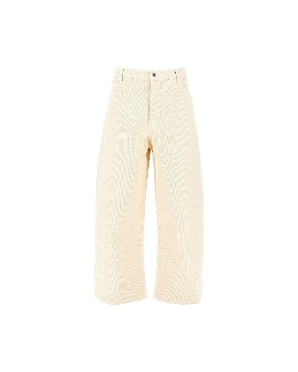 Studio Nicholson Natural 'Paolo' Corduroy Pants for men
