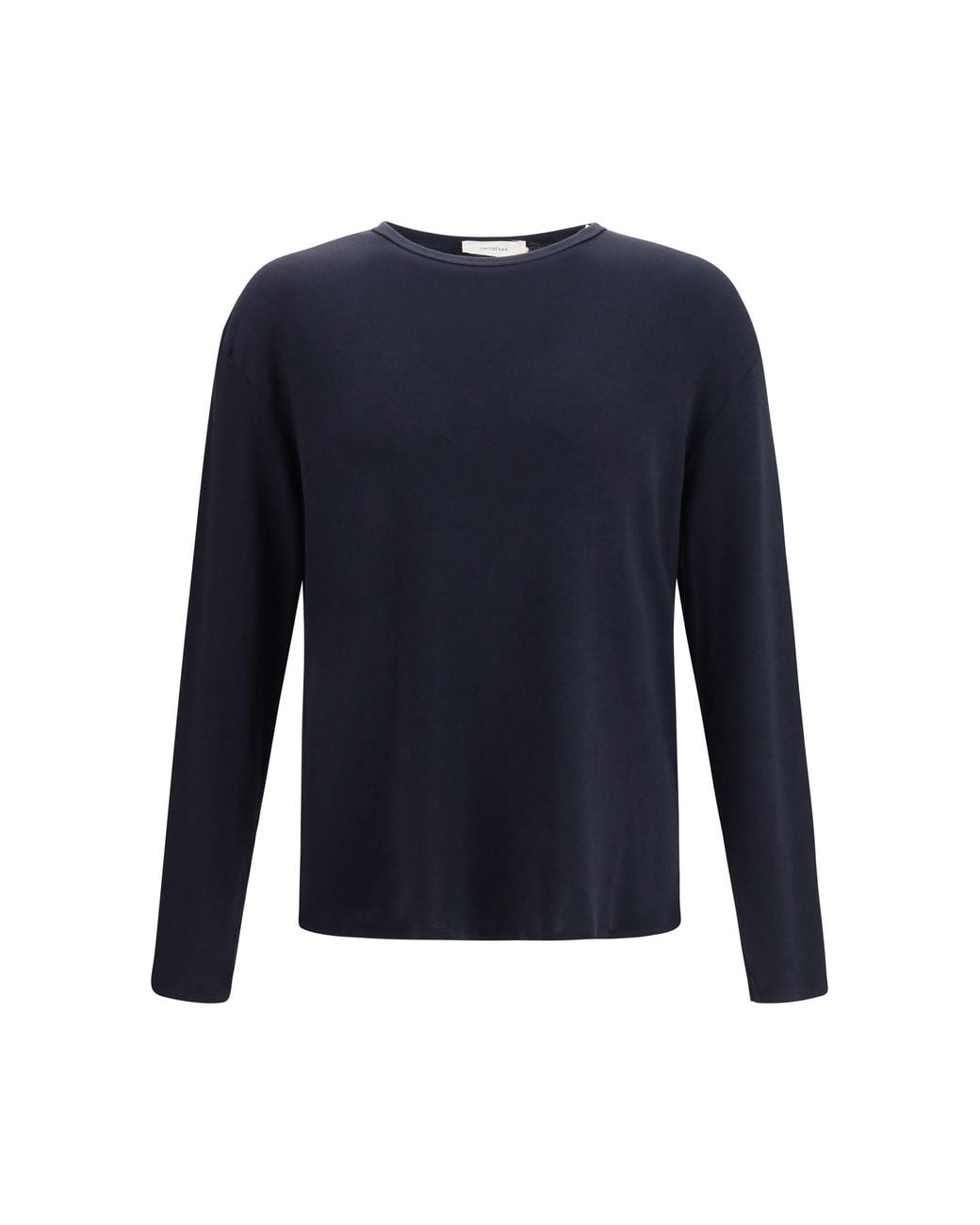 Umit Benan Blue John Long-Sleeve T-Shirt Dark for men