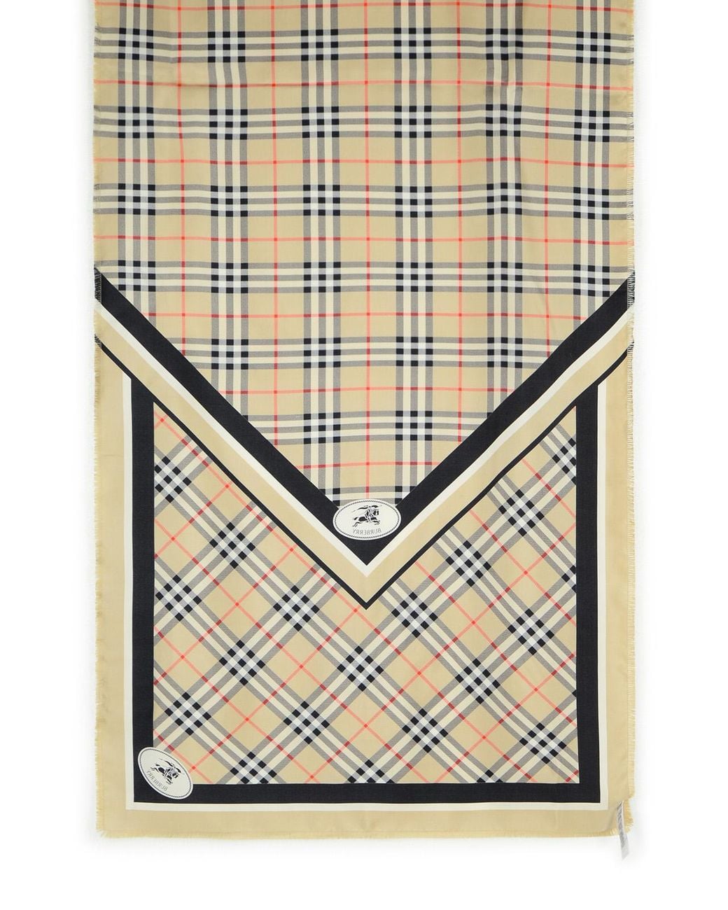 Burberry Multicolor Wool Scarf
