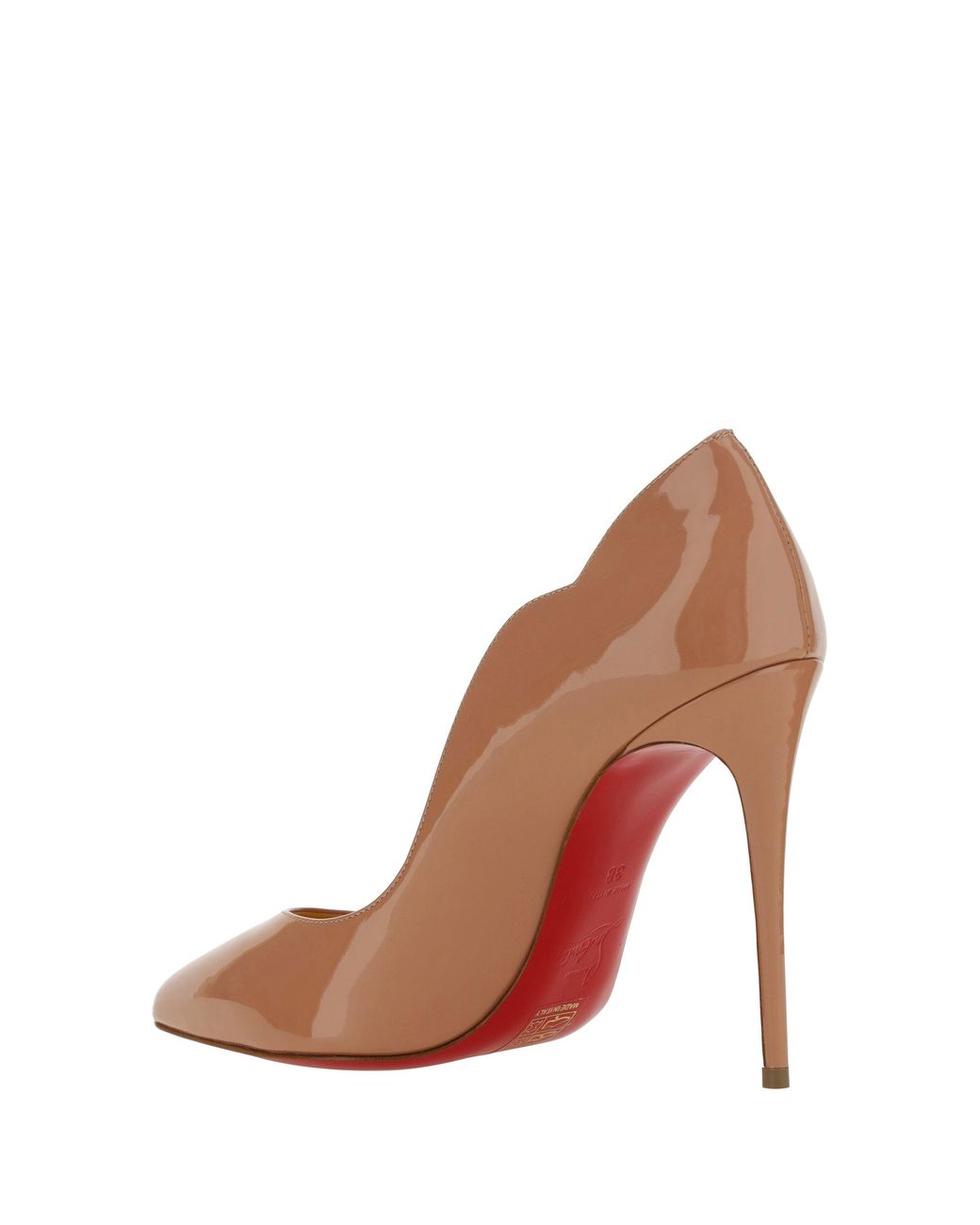Christian Louboutin Brown Hot Chick Pumps