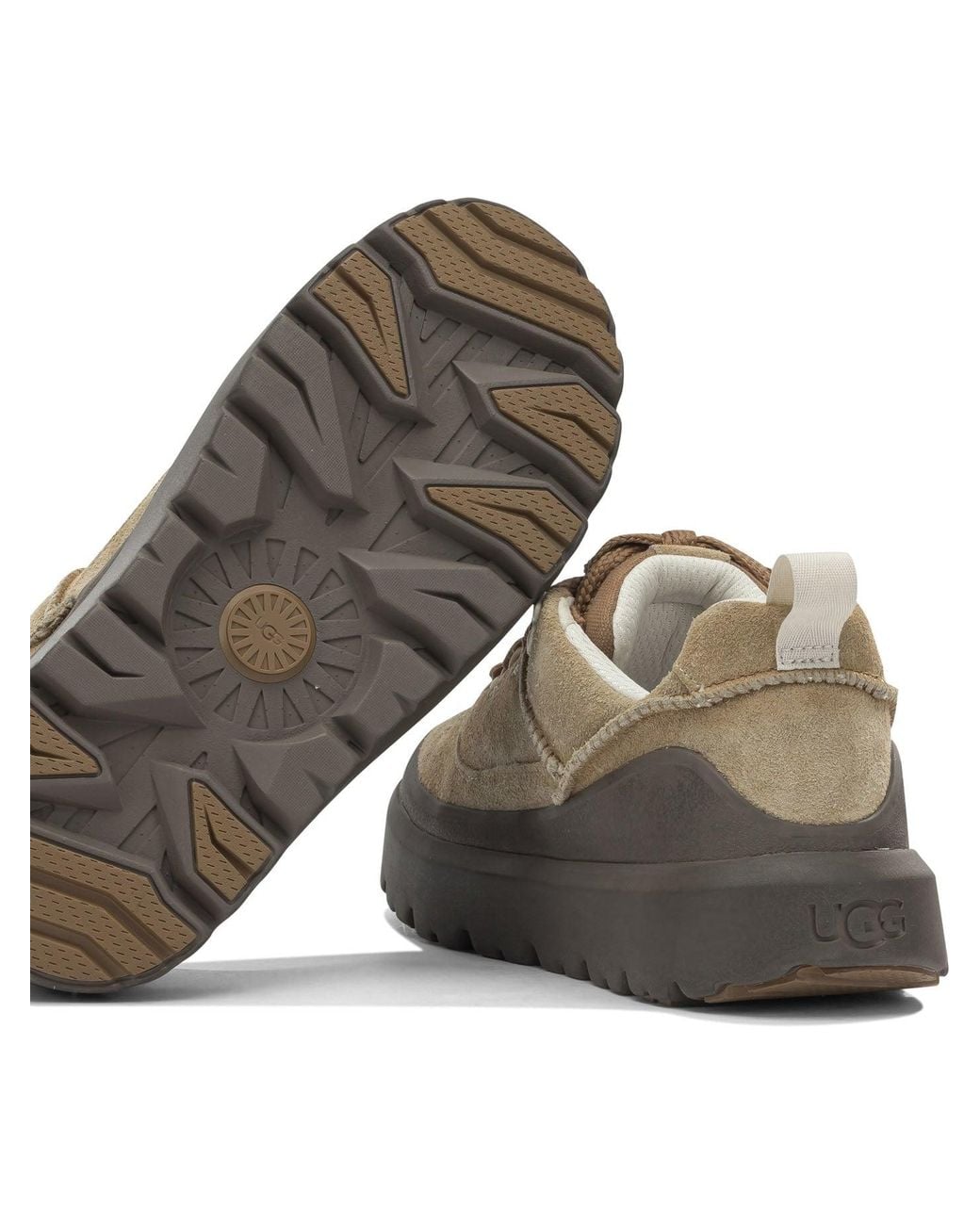Ugg Brown "Heritage Utility Knoll" Low Top Sneakers for men