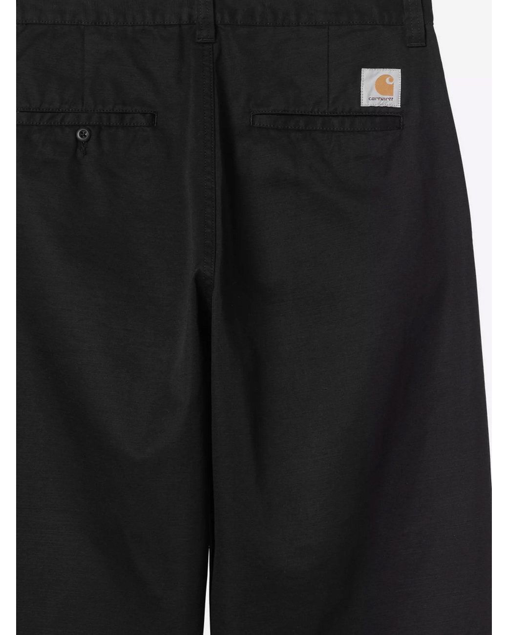 Carhartt Black Brady Pant Cotton Trousers for men