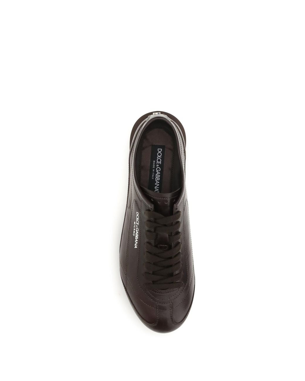 Dolce & Gabbana Brown Dolce & Gabbana Lipari Low-Top Sneakers for men