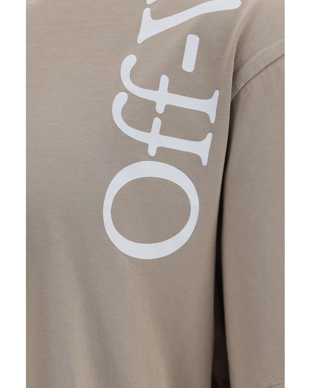 Off-White c/o Virgil Abloh Gray Vertical Bookish Skate T-Shirt for men