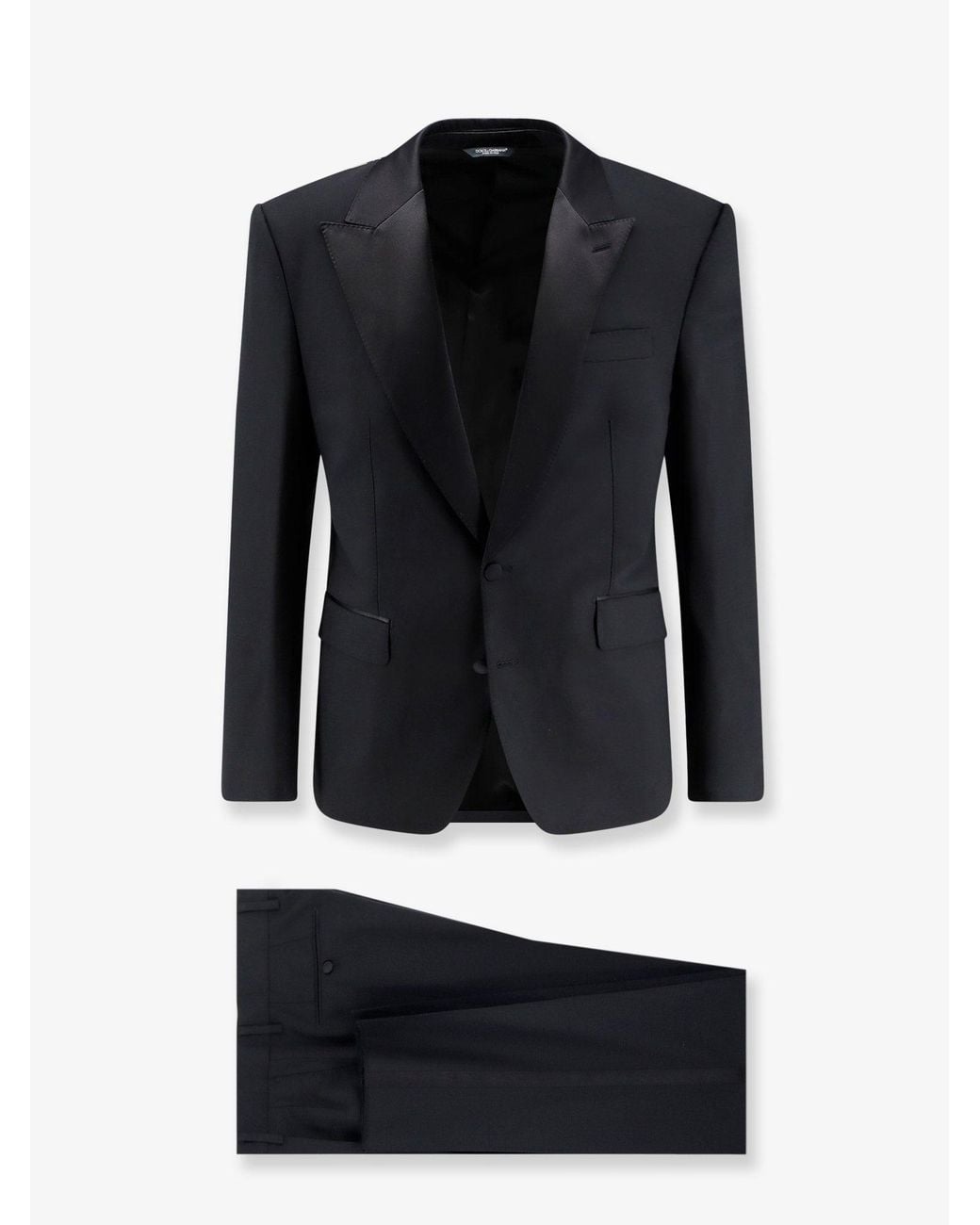 Dolce & Gabbana Blue Sicilia Virgin Wool And Silk Blend Tuxedo for men