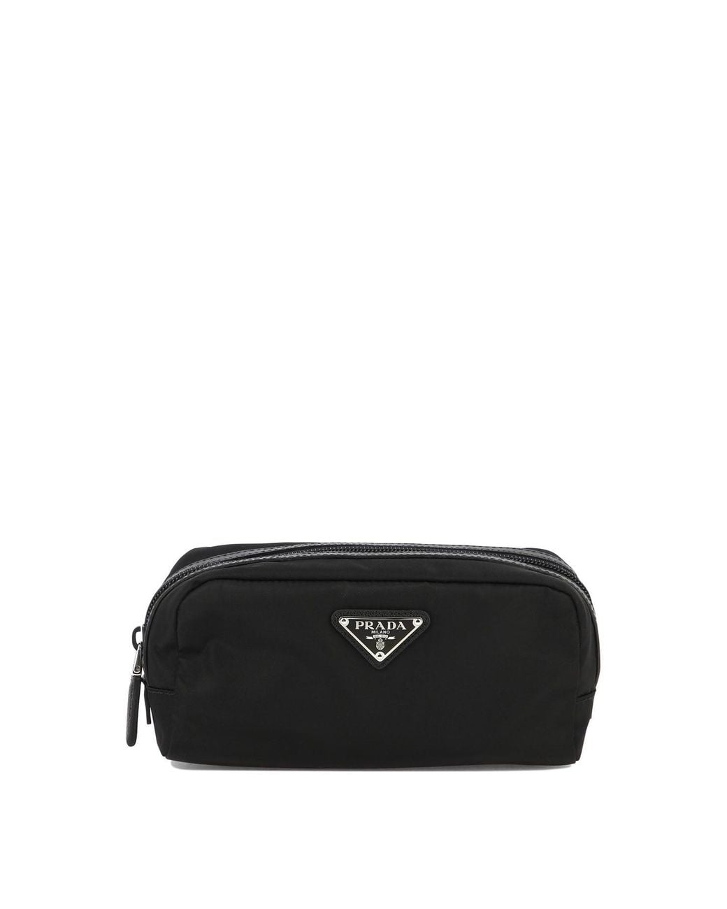 Prada Black Re-Nylon Beauty Case for men