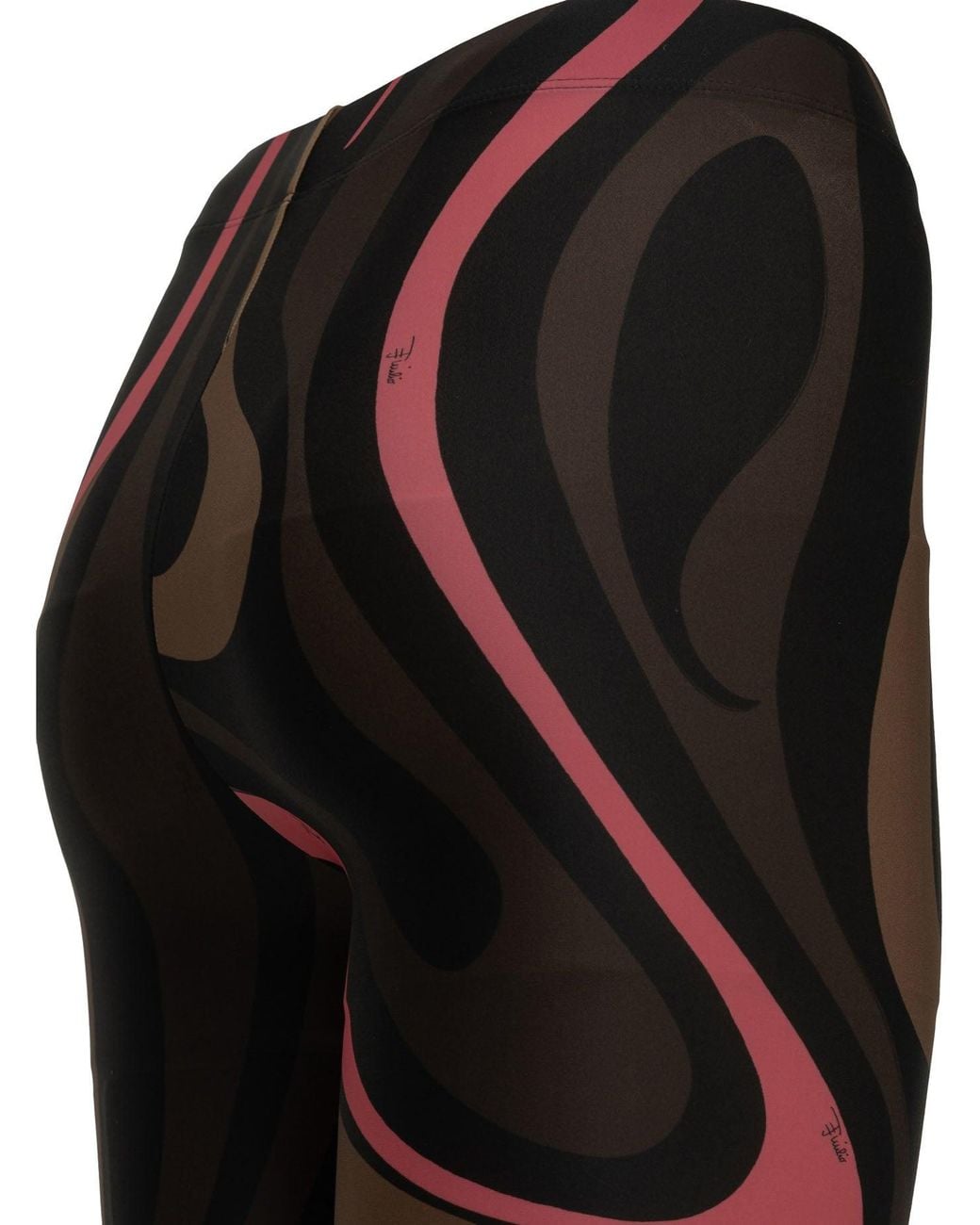 Emilio Pucci Gray "Marmo" Leggings