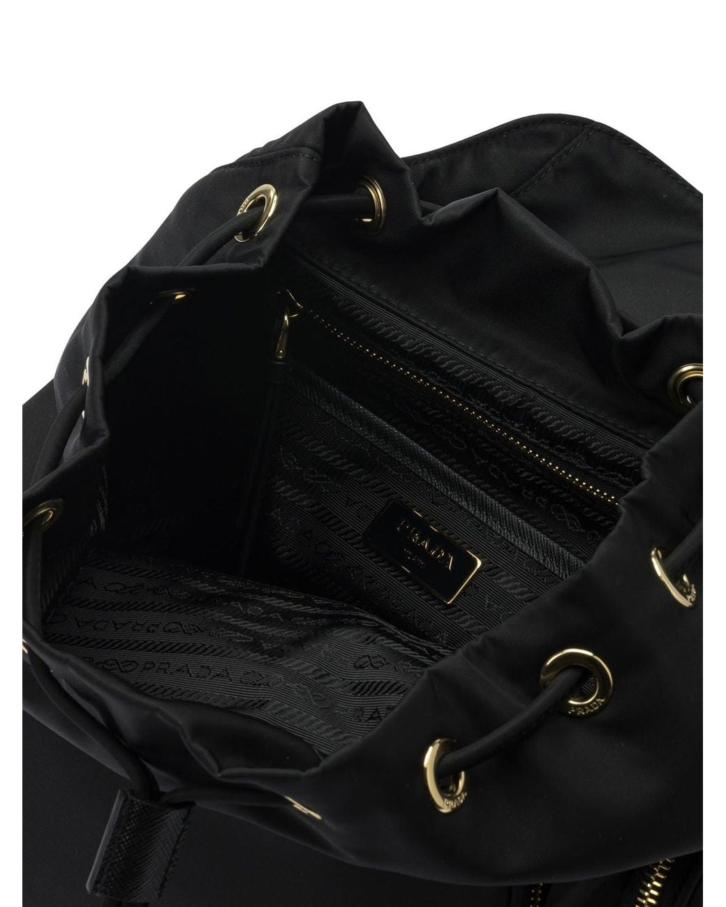 Prada Black Re-Nylon Casual Backpack