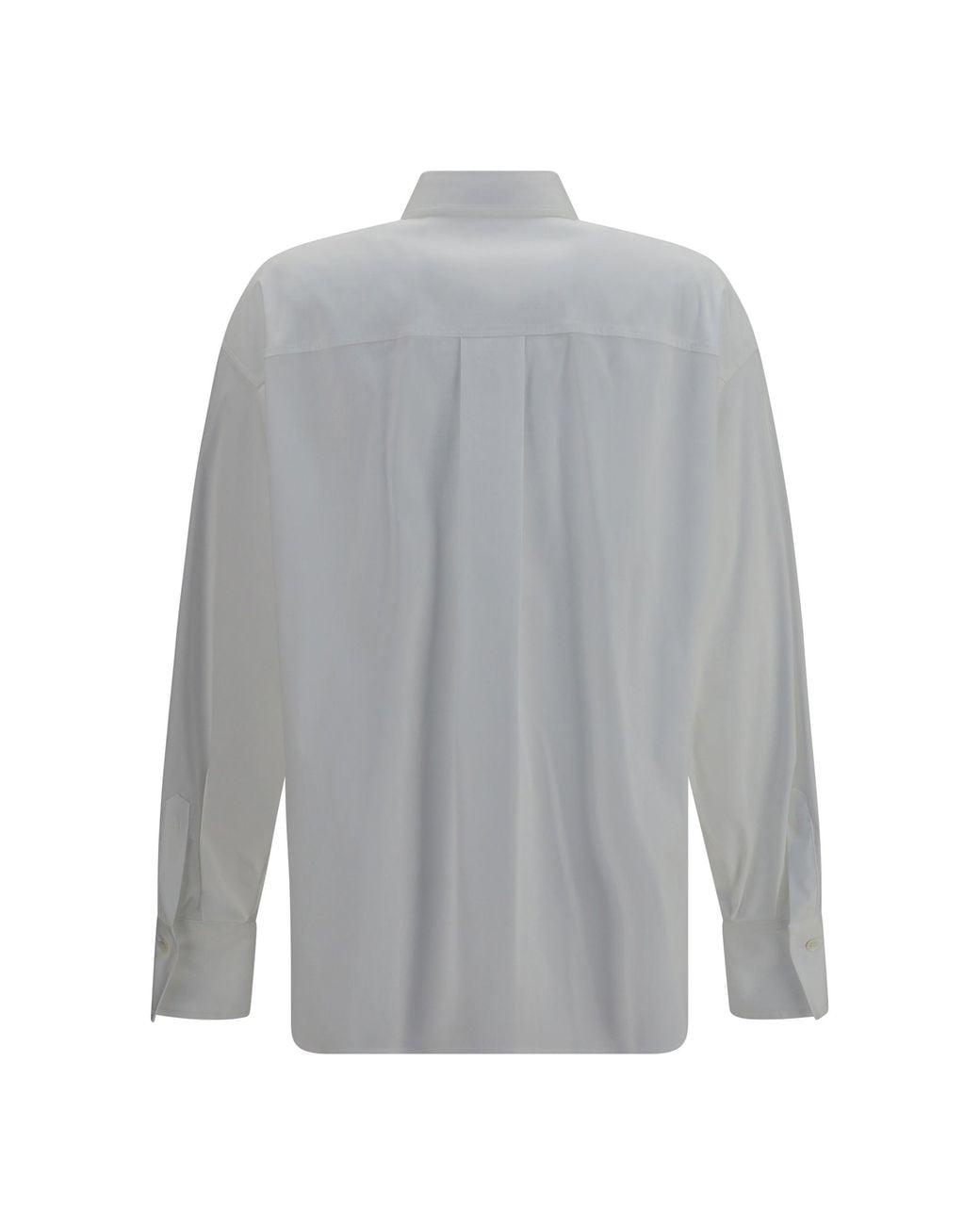 Brunello Cucinelli Gray Shirt With Monili Embellishment