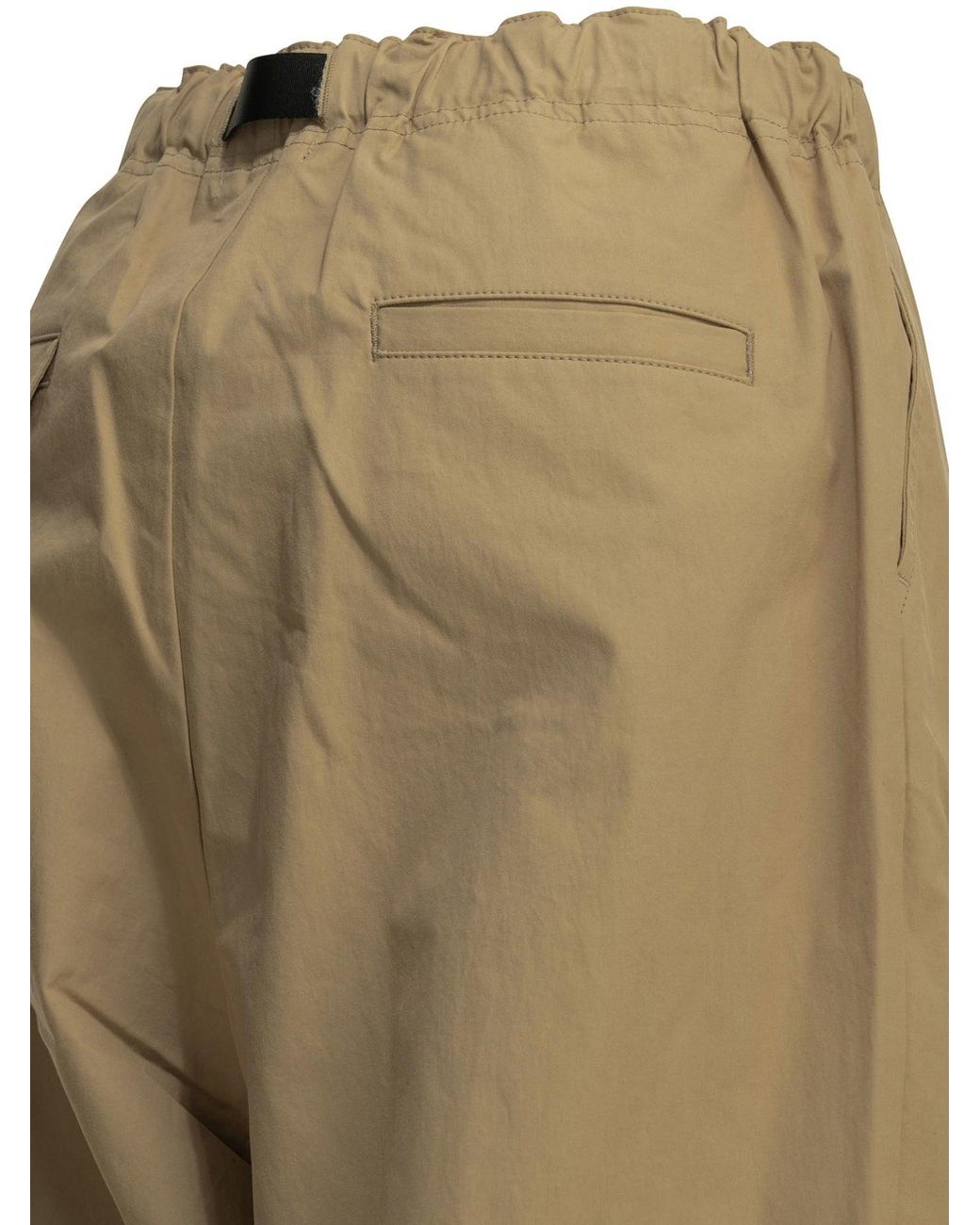 Comme des Garçons Natural Casual Pants With Buckle