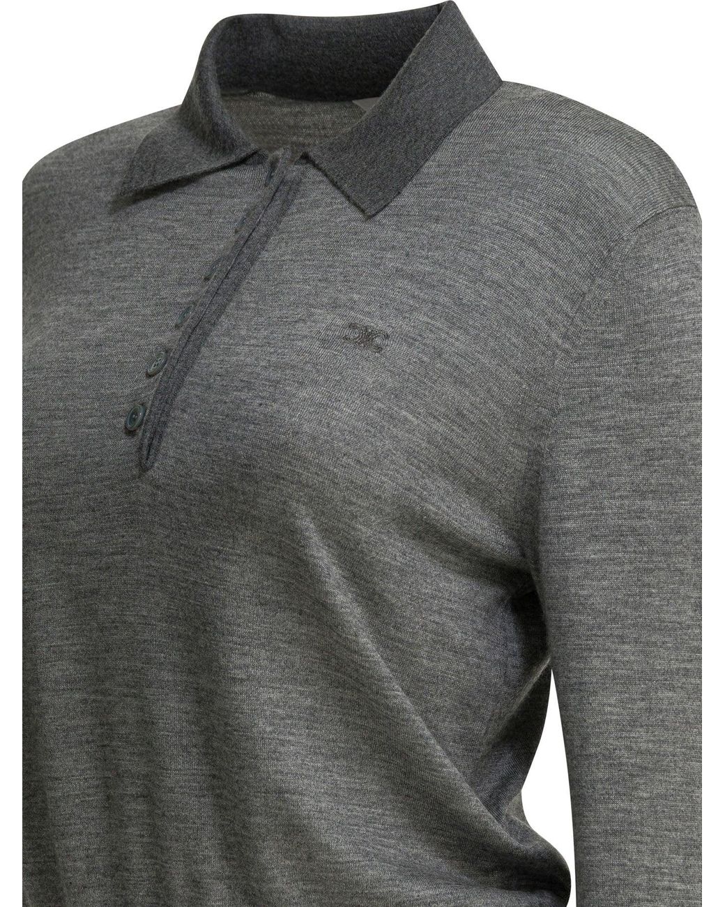 Céline Gray Cashmere Silk Knitwear