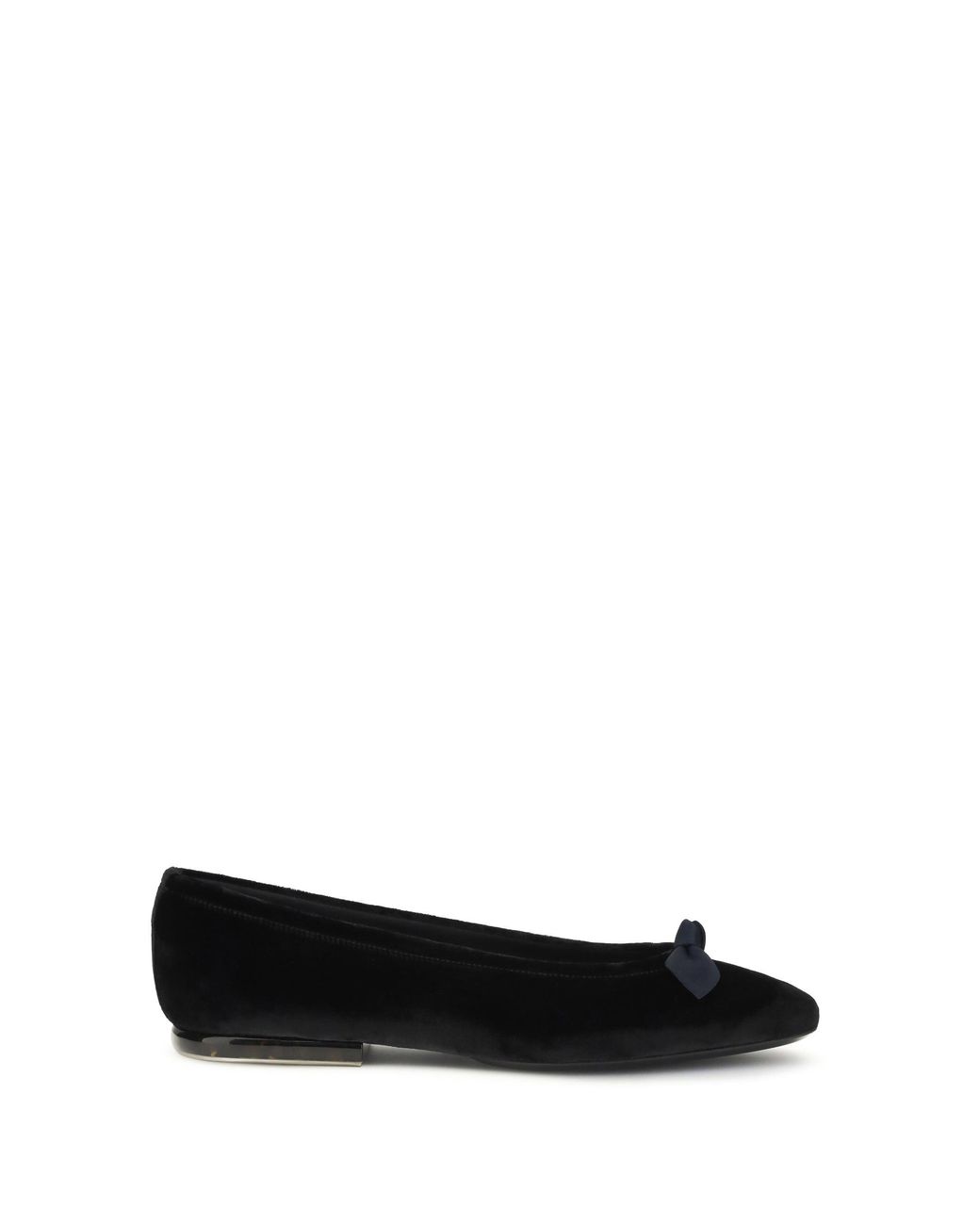Loro Piana Black Primula Ballerinas