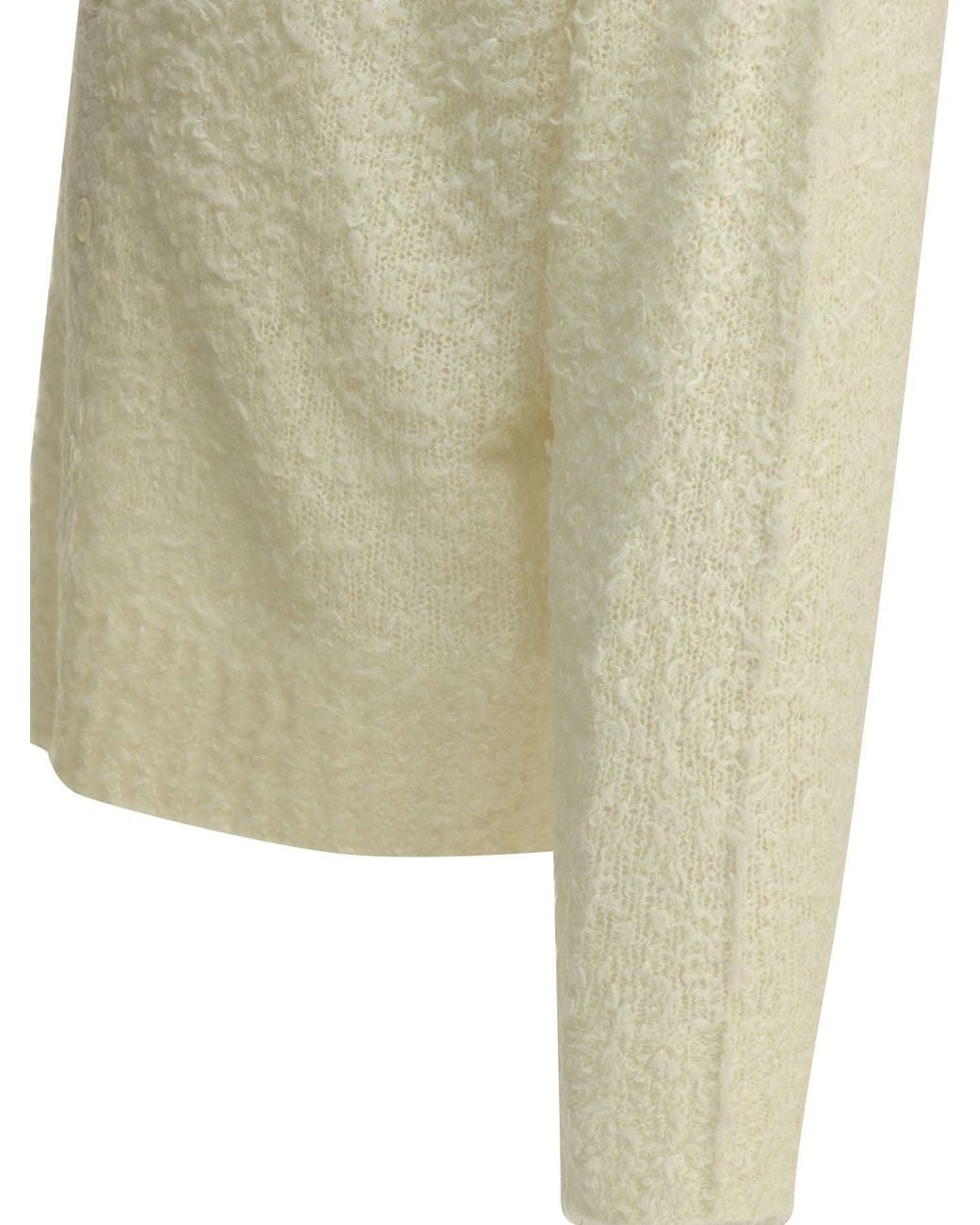 Stussy White Stussy Nylon Wool Acrylic Alpaca Knitwear for men