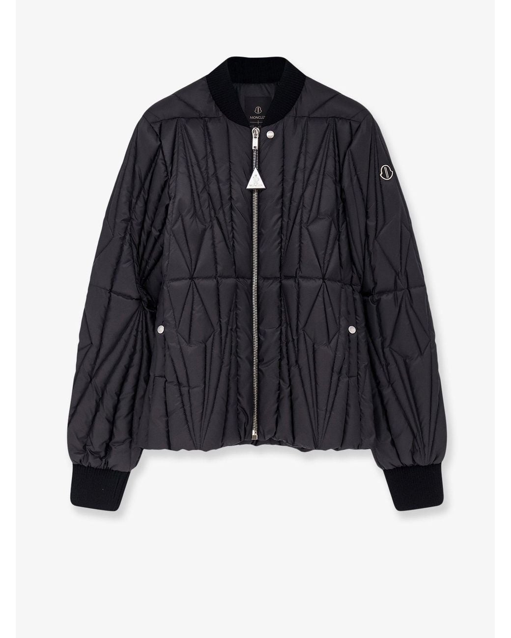 Moncler Blue Rick Owens Geocamo Flight Down Jacket for men