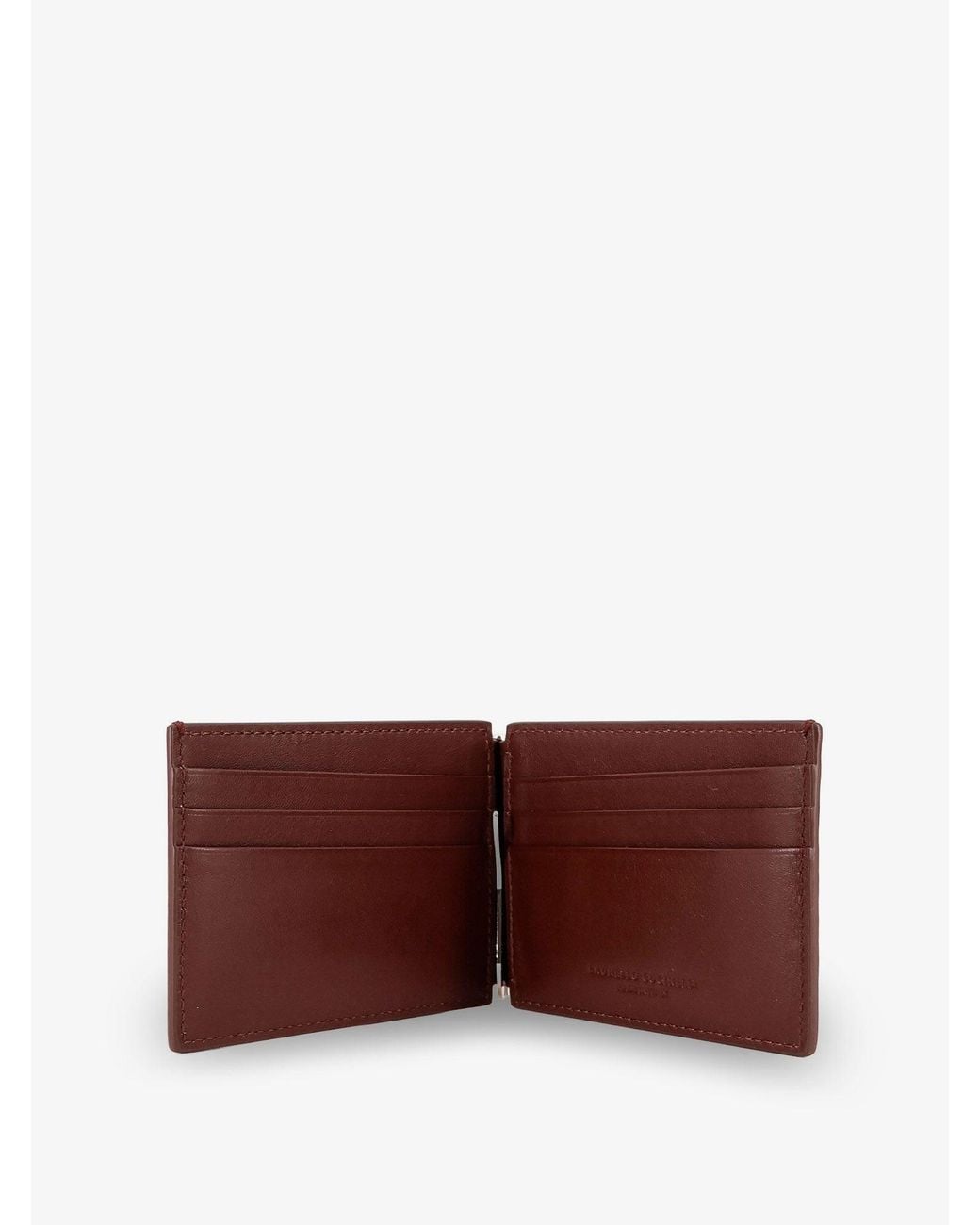 Brunello Cucinelli Purple Leather Wallet for men