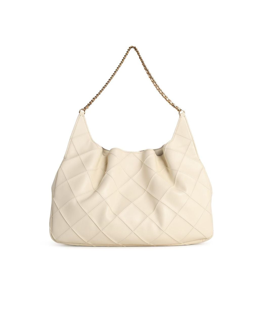 Tory Burch Natural 'Shopping Fleming Grande' Light Nappa Lear Bag