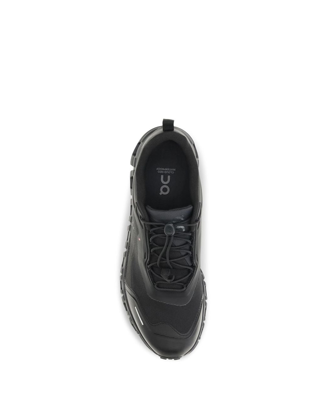 On Shoes Black Cloud 6 Geo Waterproof Sneakers for men