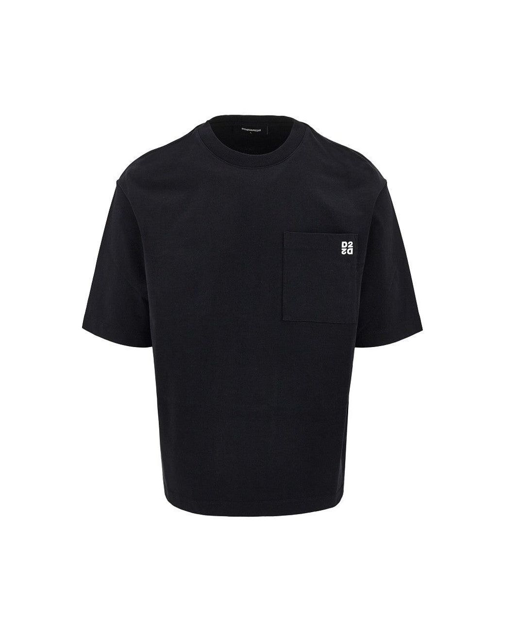 DSquared² Black Cotton Jersey Two-Pieces Set for men
