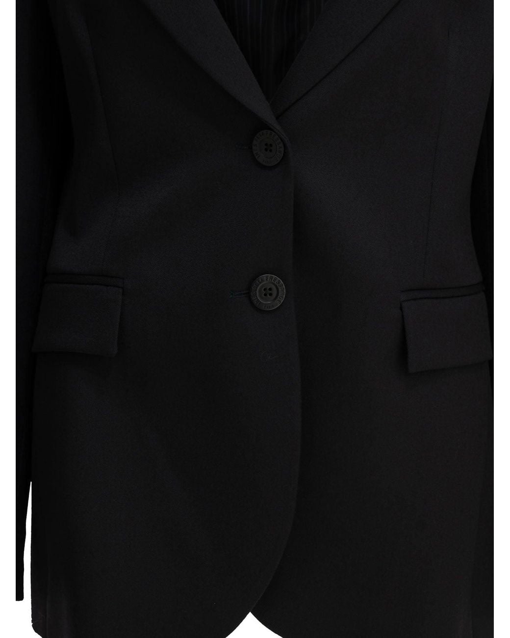 Ines De La Fressange Paris Black Jackets & Coats