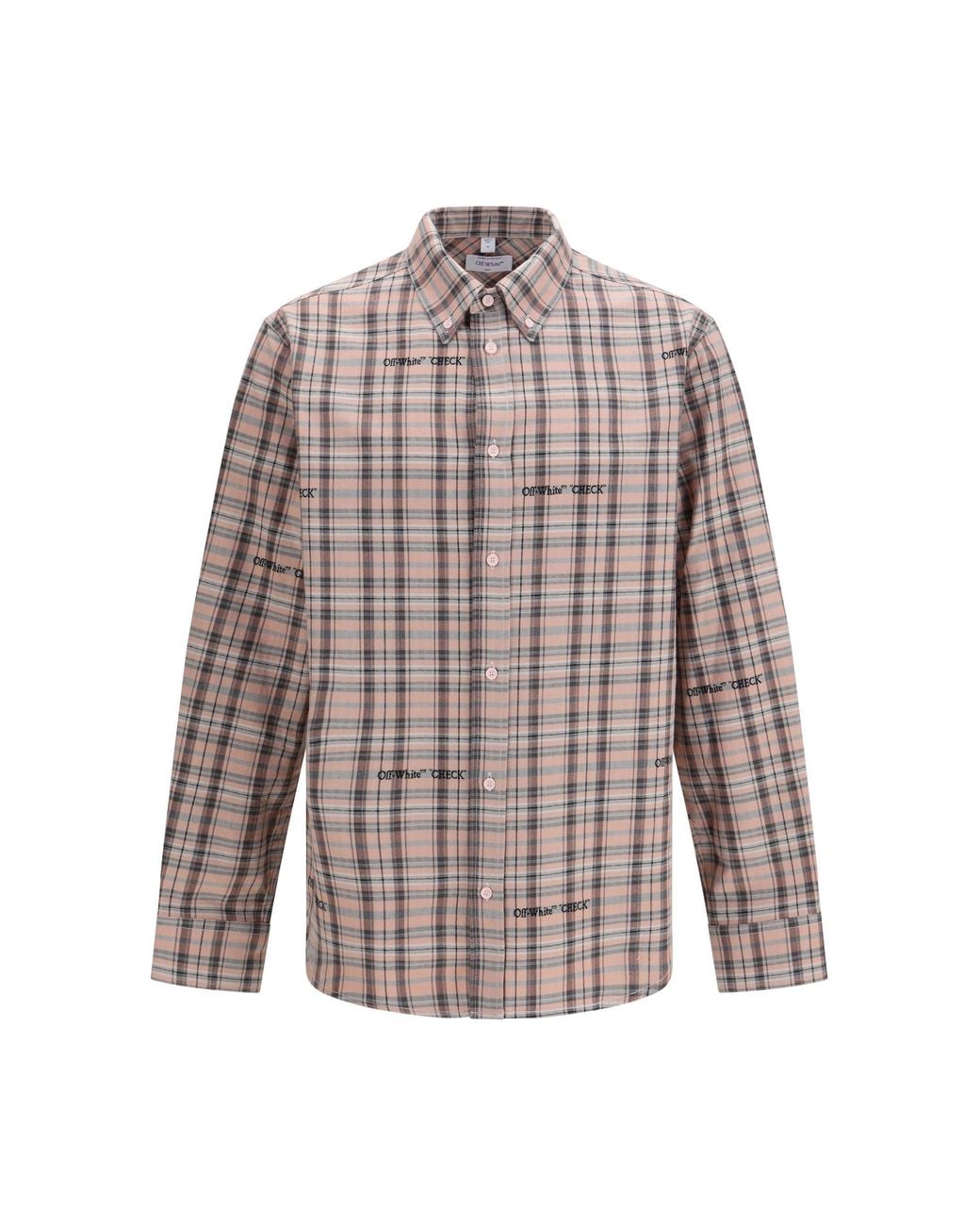 Off-White c/o Virgil Abloh Multicolor Flannel Shirt for men